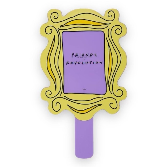 Revolution Makeup x Friends Purple Door Mirror Large Handheld - Picture 2 of 3
